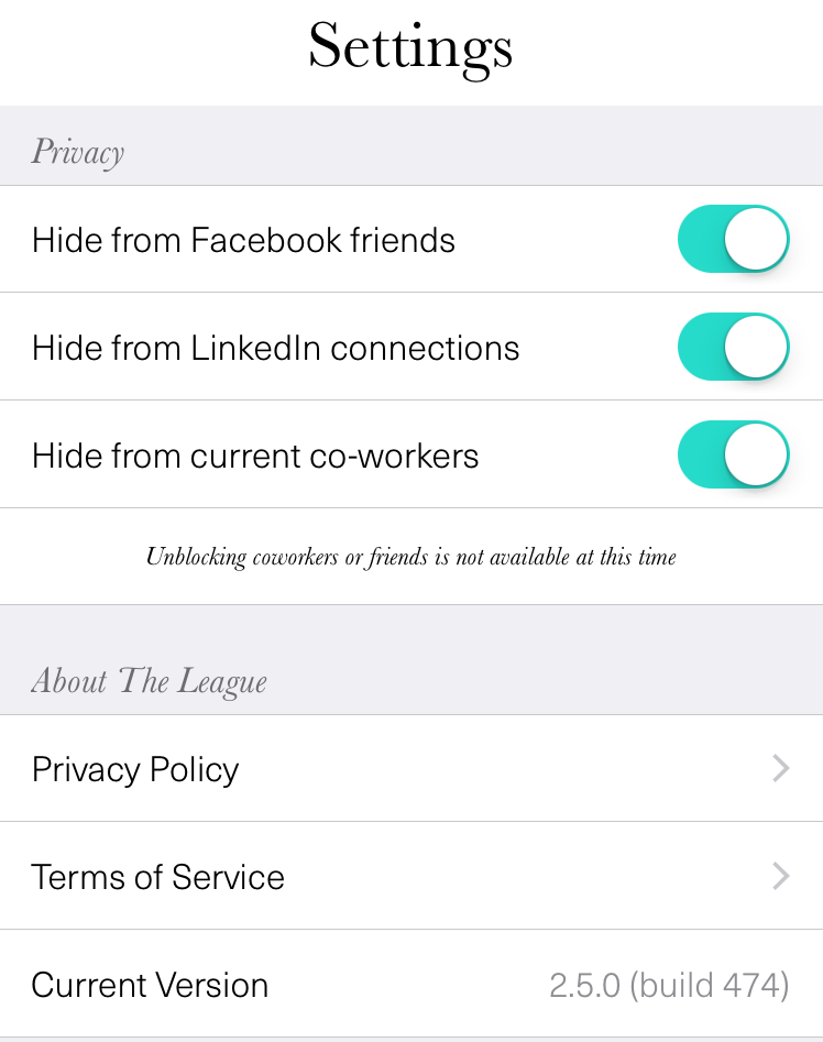 Bad Programming: The League Dating App