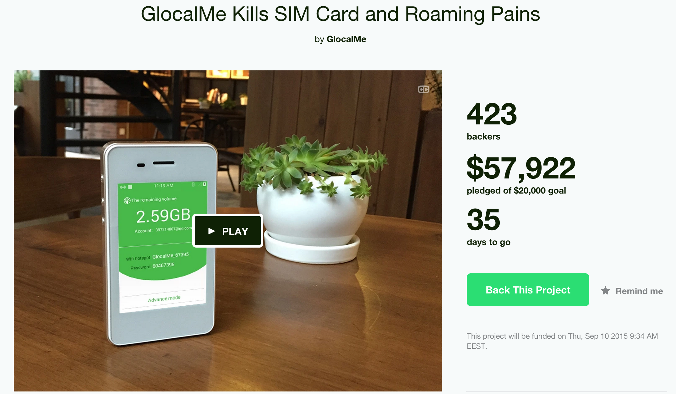 Is GlocalMe/uCloudlink a fake company that's tricking consumers and kickstarter?