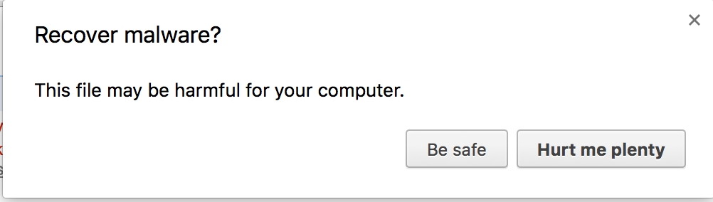 Google Chrome - Recover Malware?