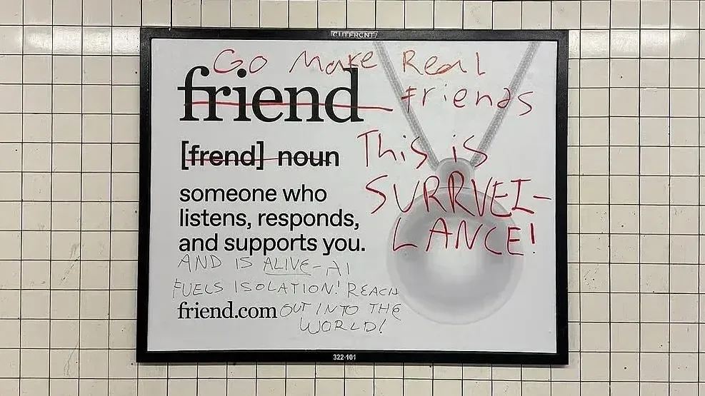 AI Firm Spends $1M+ on Record NYC Ads… Locals Respond with Spray Paint